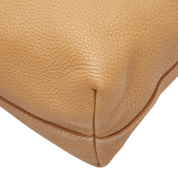 Prada handbag Beige Pink Tan leather - Picture 6 of 9